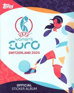 Topps Women’s Euros 2025 Sticker Collection Collection Art