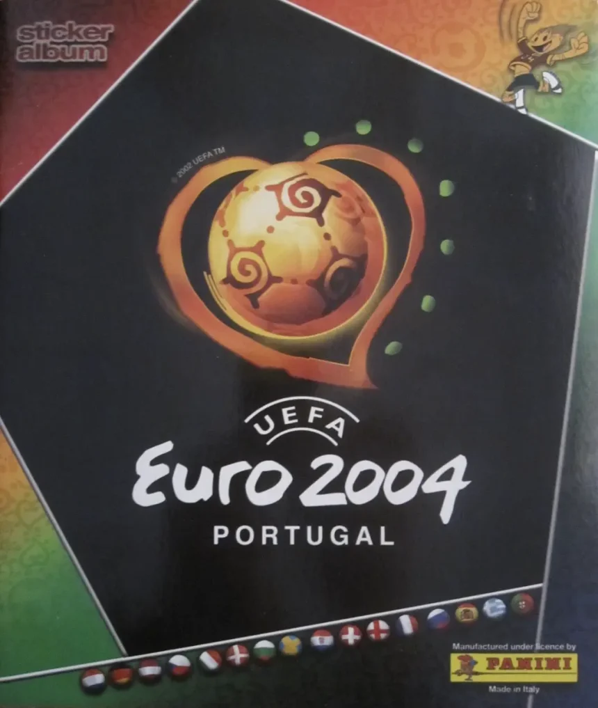 Panini Euro 2004 Sticker Album Cover