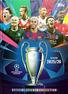 Topps UEFA Champions League 2025-2026 Sticker Collection Collection Art