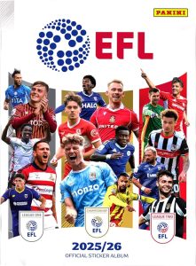 Panini EFL 2025/26 Official Sticker Collection Collection Art