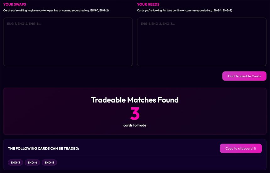 Read Introducing the Sports Card Trade Matcher! on Cardzillo