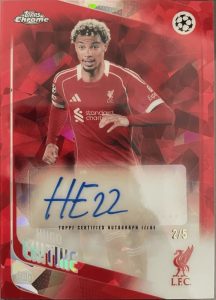 New Hugo Ekitike Liverpool Autograph 2026