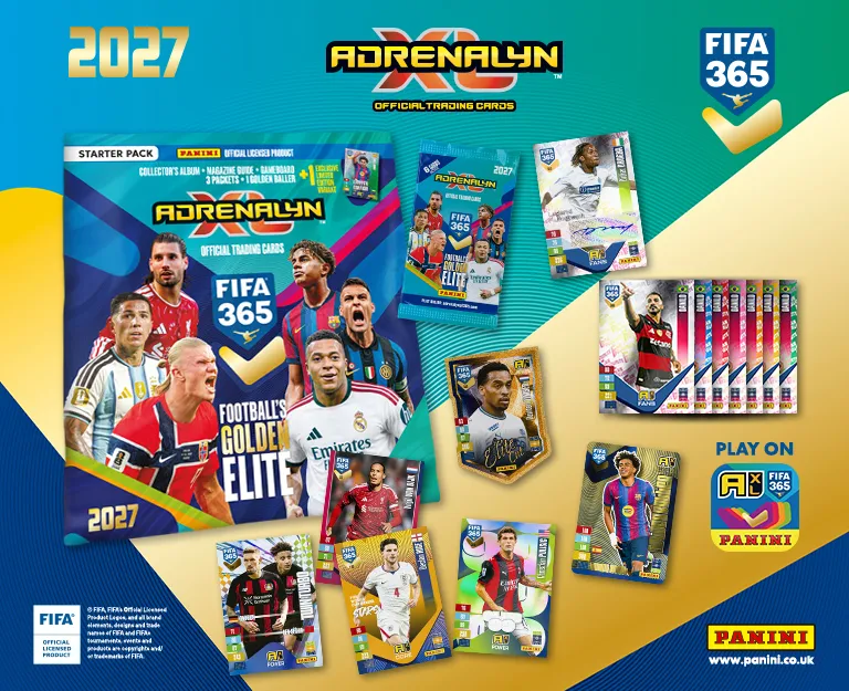 Panini FIFA 365 Adrenalyn XL 2026/27 Is Here…  Here’s Everything You Need to Know